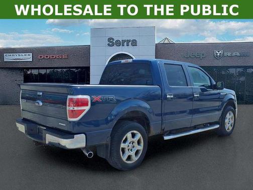 Blue 2013 Ford F-150