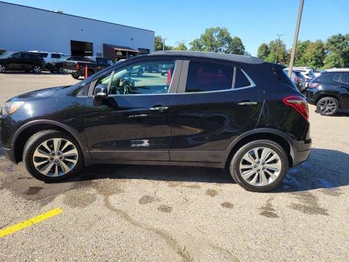 Ebony Twilight Metallic 2018 Buick Encore Preferred