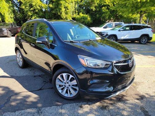 Ebony Twilight Metallic 2018 Buick Encore Preferred