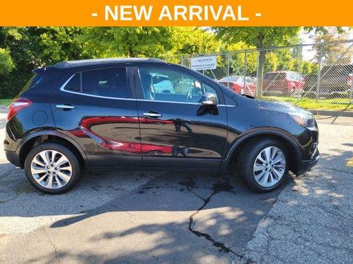 Ebony Twilight Metallic 2018 Buick Encore Preferred