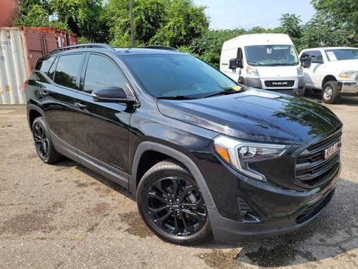 Ebony Twilight Metallic 2021 GMC Terrain SLT