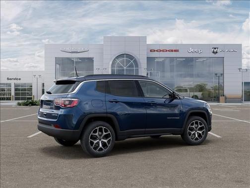 Fathom Blue Pearl Coat 2026 Jeep Compass Limited