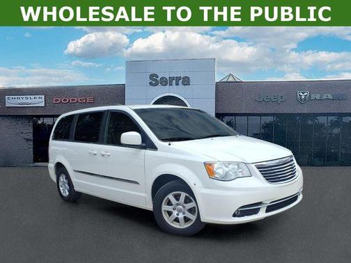 Stone White Clearcoat 2012 Chrysler Town & Country Touring
