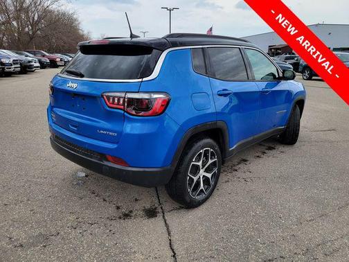 Hydro Blue Pearlcoat 2024 Jeep Compass Limited