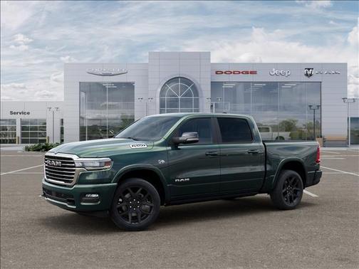 Serrano Green Metallic 2026 RAM 1500 Laramie