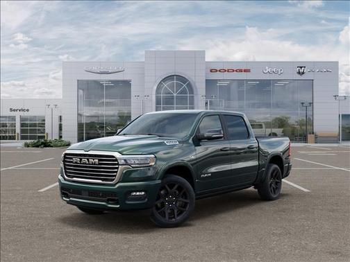 Serrano Green Metallic 2026 RAM 1500 Laramie