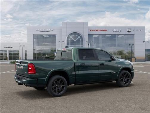 Serrano Green Metallic 2026 RAM 1500 Laramie