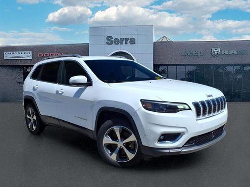 Bright White Clearcoat 2019 Jeep Cherokee Limited