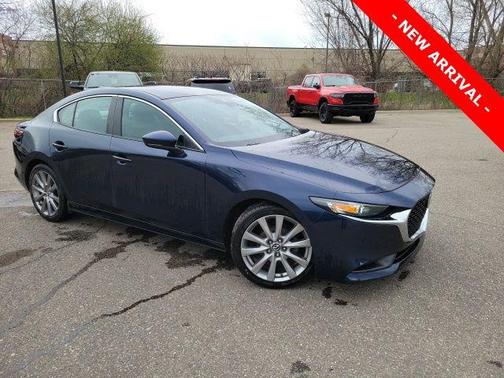 Deep Crystal Blue Mica 2020 Mazda Mazda3 FWD w/Select Package