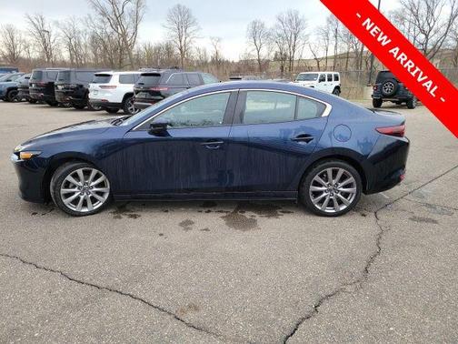 Deep Crystal Blue Mica 2020 Mazda Mazda3 FWD w/Select Package