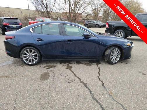 Deep Crystal Blue Mica 2020 Mazda Mazda3 FWD w/Select Package