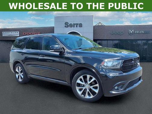 Brilliant Black Crystal Pearlcoat 2015 Dodge Durango R/T