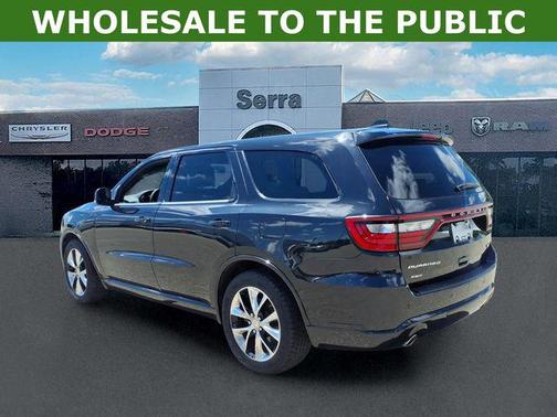 Brilliant Black Crystal Pearlcoat 2015 Dodge Durango R/T