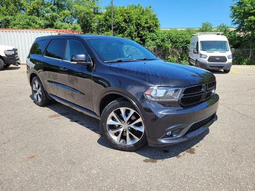Brilliant Black Crystal Pearlcoat 2015 Dodge Durango R/T