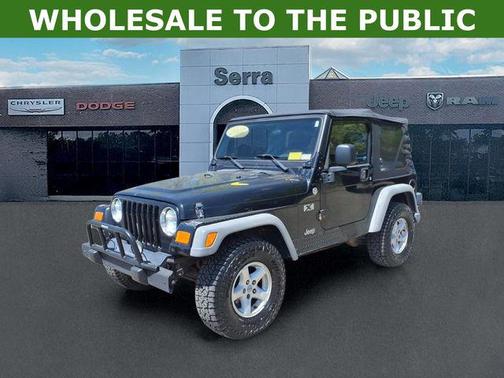 Black Clearcoat 2005 Jeep Wrangler X