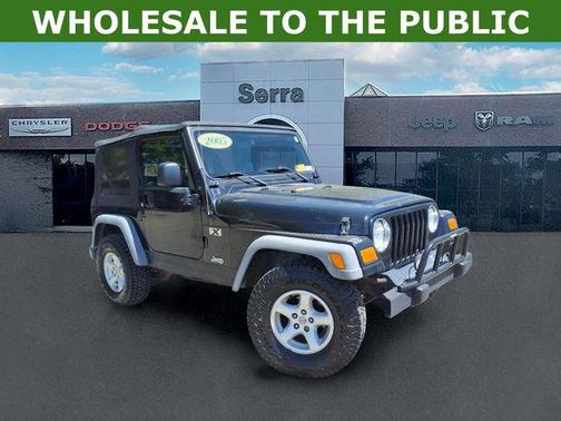 Black Clearcoat 2005 Jeep Wrangler X