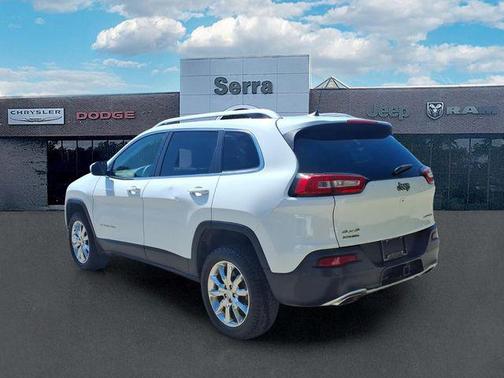 Bright White Clearcoat 2016 Jeep Cherokee Limited
