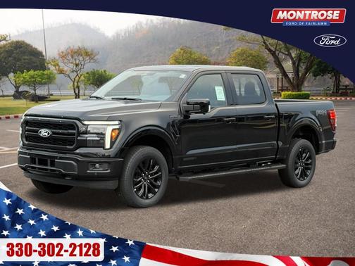 Black 2026 Ford F-150 Lariat