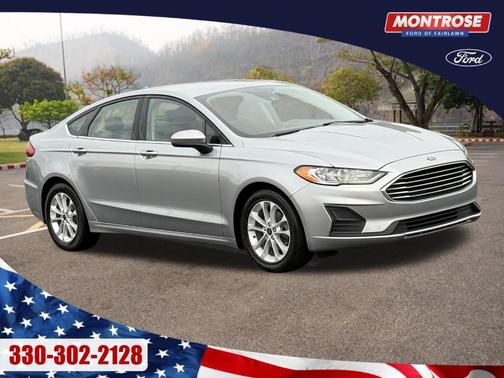 Silver Metallic 2020 Ford Fusion SE