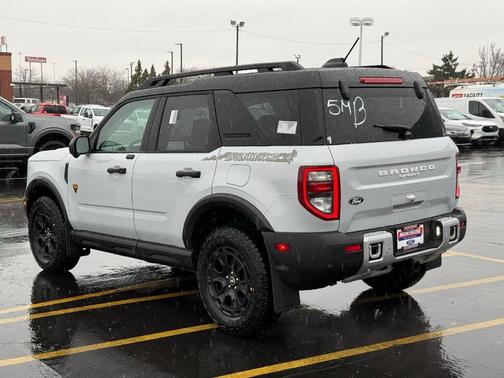 White Metallic 2026 Ford Bronco Sport Badlands