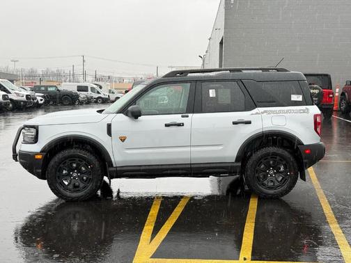 White Metallic 2026 Ford Bronco Sport Badlands