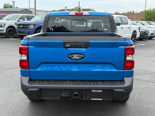 Blue 2026 Ford Maverick Lariat