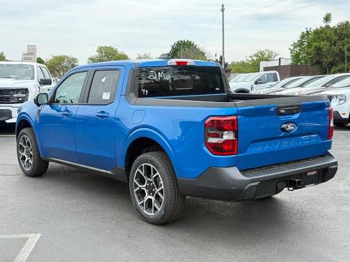 Blue 2026 Ford Maverick Lariat