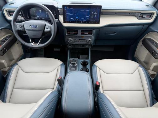 Blue 2026 Ford Maverick Lariat