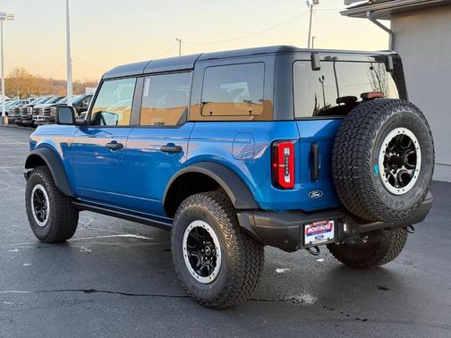 Blue 2026 Ford Bronco Badlands