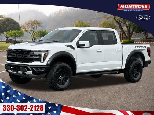 Oxford White 2025 Ford F-150 Raptor