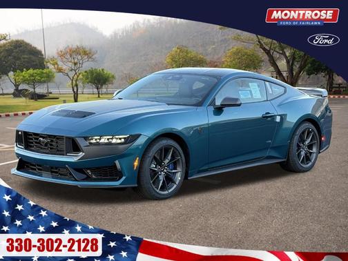 Blue 2026 Ford Mustang Dark Horse