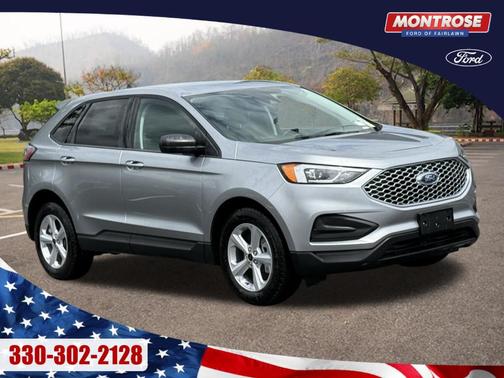 Silver Metallic 2024 Ford Edge SE