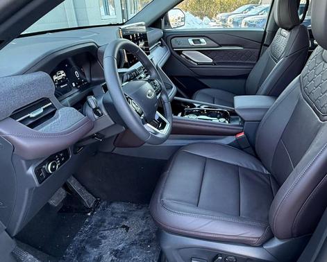 Gray Metallic 2025 Ford Explorer Platinum