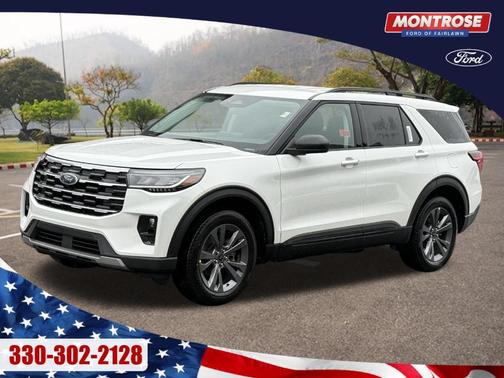 Oxford White 2026 Ford Explorer Active