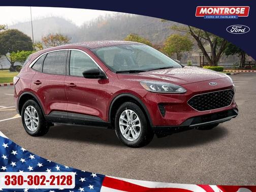 Red Metallic 2022 Ford Escape SE