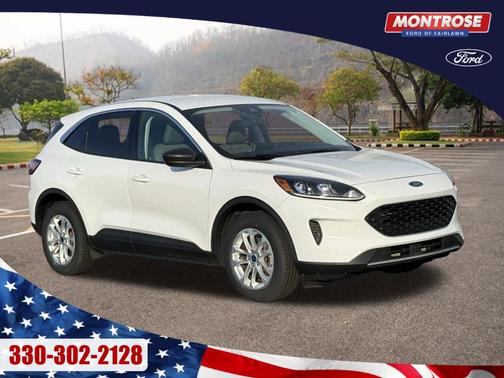 Oxford White 2022 Ford Escape SE