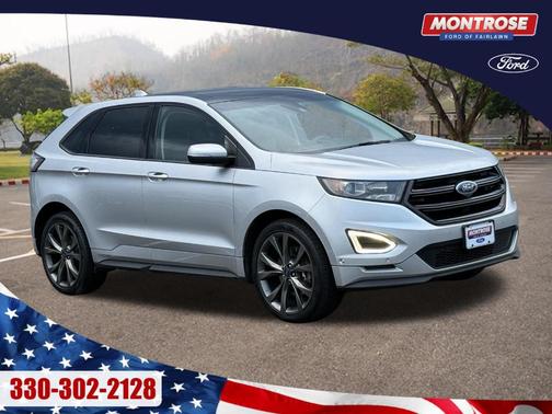 Ingot Silver 2017 Ford Edge Sport