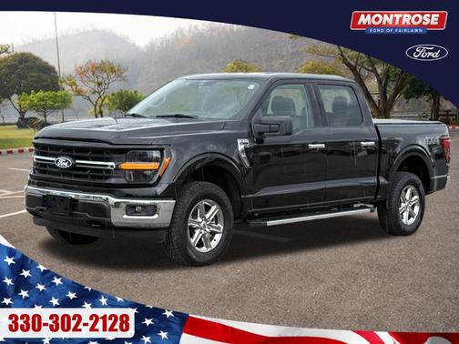Black Metallic 2025 Ford F-150 XLT