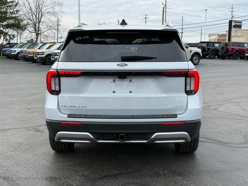 White 2026 Ford Explorer Platinum