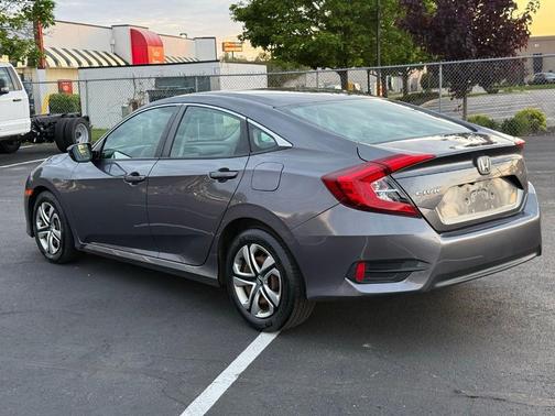 Gray 2016 Honda Civic LX