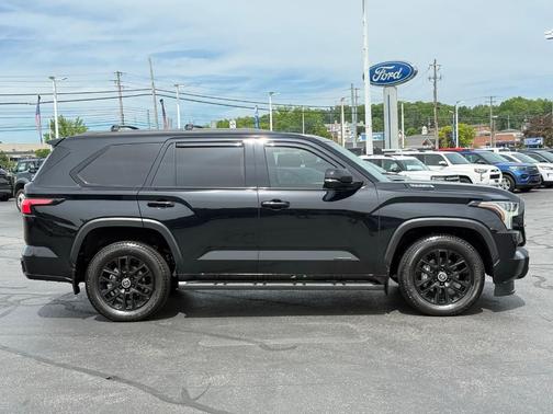 Midnight Black Metallic 2024 Toyota Sequoia Limited