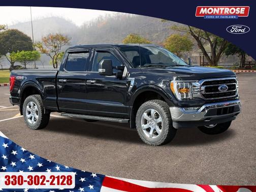 Black Metallic 2021 Ford F-150 XLT