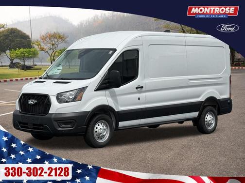 Oxford White 2026 Ford Transit-250 148 WB Medium Roof Cargo
