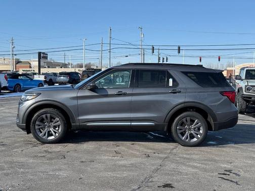 Gray 2026 Ford Explorer Active