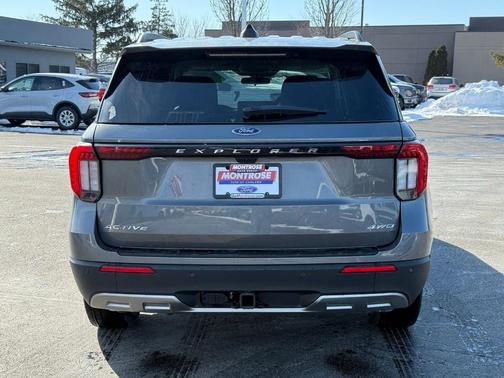 Gray 2026 Ford Explorer Active
