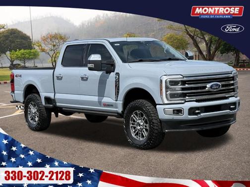 Gray Metallic 2024 Ford F-350 Limited