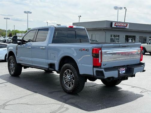 Gray Metallic 2024 Ford F-350 Limited
