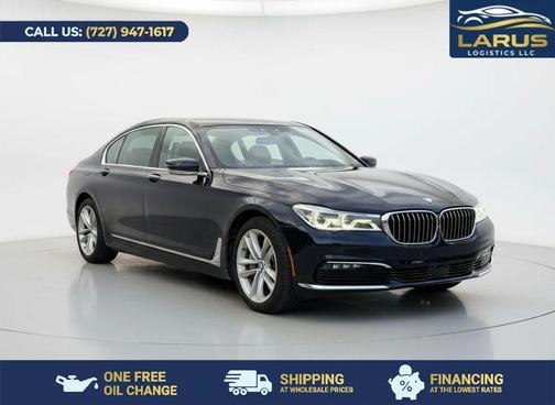 Imperial Blue Metallic 2016 BMW 750 i xDrive