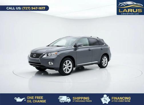 Gray 2010 Lexus RX 350 Base