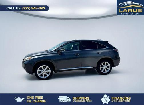 Gray 2010 Lexus RX 350 Base